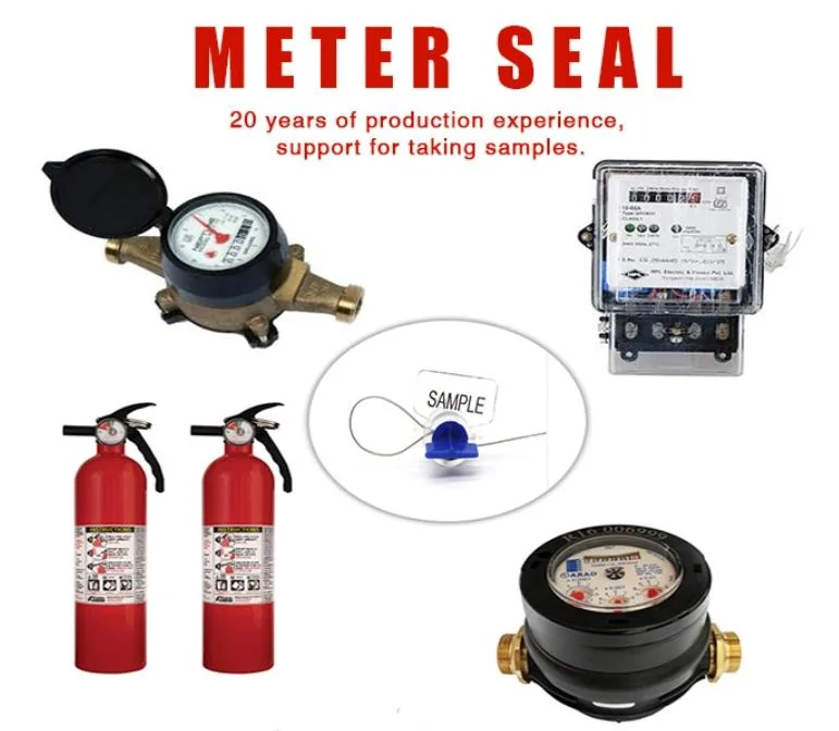 ISO Certificate High Security Utility Smart Twister Seal, Meter Electric Power Meter Wire Seals, Security Meter Seals