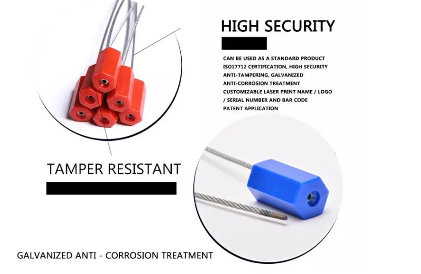 Colored Pull Tight Hexagonal Tamper Resistant Cable Seal