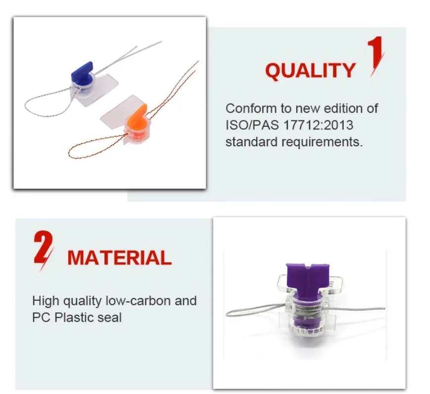 High Security Utility Smart Twister Seal, Meter Electric Power Meter Wire Seals, Security Meter Seals