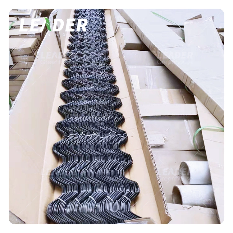 Greenhouse Zigzag Film Lock Plastic Coated Spring Wire